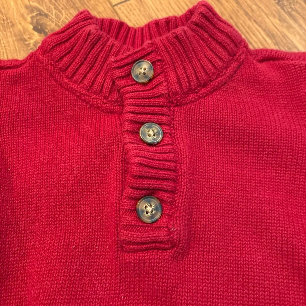 Carter's Boys Red Button Sweater. Size 2T